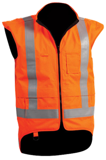 VISPRO FLEECE LINED VEST - TTMC Compliant | Warm & Waterproof